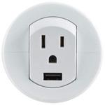 埋込式USB・ACコンセント 15-017型 LAMP(スガツネ)