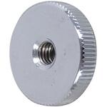 ローレットナット 平型 鉄クローム NewHikari