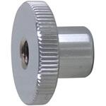 ローレットナット 段付 鉄クローム NewHikari