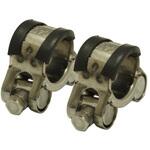 304ステンレス Tボルトホースクランプ 絶縁ゴム付き 固定金具 bitstrong