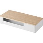 蓋付きアメニティ&小物収納 リン ナチュラル 山崎実業