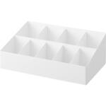 アメニティバーボックス タワー ホワイト 山崎実業