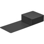 収納ボックス付きトレー タワー ブラック 山崎実業