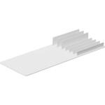 収納スタンド付きトレー タワー ホワイト 山崎実業