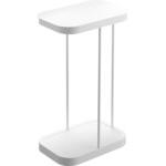 キャスター付き横開き分別ゴミ袋ホルダー ルーチェ ホワイト 山崎実業