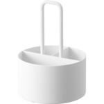 シュガー&ミルクオーガナイザー タワー ホワイト 山崎実業