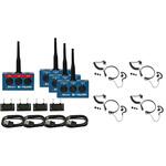 Bb TALKIN ビービートーキン Bbt MS 騒音 Bセット 4人用 セット (Master+Standard3個) B198629 トランシーバー 無線機 インカム Bluetooth 同時通話 ON'S COMPANY