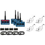 Bb TALKIN ビービートーキン Bbt MS 防滴 Cセット 4人用 セット (Master+Standard3個) B198634 トランシーバー 無線機 インカム Bluetooth 同時通話 ON'S COMPANY