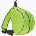 ヘルメットもインできるバッグ ライムグリーン 三和製作所