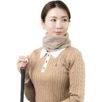 [TOLYO LM]【カシミヤ100%】全8色 男女兼用 マフラー 2WAY ネックウォーマー&ビーニー スヌード ワッチ 襟巻き 帽子 両用 薄手 柔らかい 防寒 レディース メンズ (キャメルブラウン) ランテル・メディエール