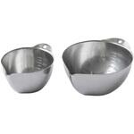 液だれしない ボウル 片口 ミニ 目盛付き ステンレス製 be worth style(ビーワーススタイル)