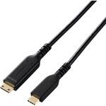 USB Type-C Mini HDMI 変換ケーブル 1m 4K 60Hz 単方向 モバイルモニター対応 複製/拡張 エレコム