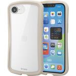 iPhone 17e/16e ケース ハイブリッド カバー 衝撃吸収 磁力装着対応メタルステッカー付 Grippy エレコム