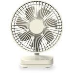 卓上扇風機 コードレス 充電 dcモーター どこでもFAN 3WAYコンパクトファン TOPLAND