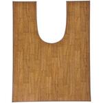 拭ける!木目調トイレマット ファミリー・ライフ