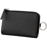 RingoLeather(R) SAIFU 財布 ブラック/レッド SORENA