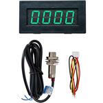 4桁デジタルタコメーター ホールセンサー付 マリンテック