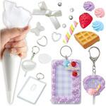 ホイップデコ うちわキーホルダー&トレカケースセット アーテック[学校教材・教育玩具]