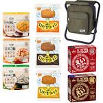 防災アソートセット一人分(パン+米類) スマイルスプーン