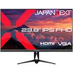 23.8型/1920×1080/HDMI×1、VGA×1/ブラック/スピーカー有/2年保証 JAPANNEXT
