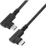 USB Type-C ケーブル 両端L字 やわらか 240W PD EPR USB2.0 480Mbps エレコム