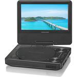 7型ワイド液晶(800×480)搭載ポータブルDVDプレーヤー グリーンハウス