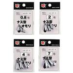 ナス型オモリ(パック入) 清光商店