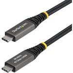 USB4ケーブル/2m/40Gbps/Type-C/240W PD/8K 60Hz / 4K 240Hz/DP2.1 DP40/Thunderbolt 4互換/高速充電 データ転送 StarTech.com