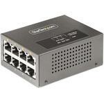 PoEインジェクター/4ポート/5G 2.5G マルチギガビット/PoE++給電/160W総電力/最大100m伝送/壁面・DINレール取付対応/高出力 PoE電源 StarTech.com