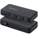 USB-Cハブ/USB-C/A両対応/4ポート/1x USB-C + 3x USB-A (1x BC 1.2)/5Gbps/セルフパワー/36W ACアダプター付属 StarTech.com