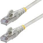 CAT6A LANケーブル/3m/グレー/10GbE 500MHz/PoE++ 100W/S/FTP シールド/低煙ゼロハロゲン LSZH/スナッグレスRJ45/カテゴリ6A ネットワーク ギガビット対応 StarTech.com