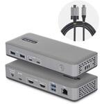 ドッキングステーション/USB-C接続/2画面/4K60Hz HDMI/100W PD/2x USB-C + 4x USB-A/LAN/ドライバー不要/Windows用/多機能ハブ StarTech.com