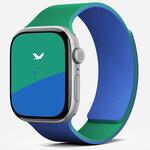 Apple Watch用マグネット式シリコンバンド(46mm) MD025-1-46-SPBUOZGN MOFT(モフト)