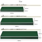 格納式オーニングテント サンシェード 3m SIS