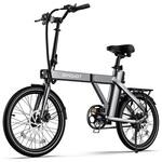 CITY型折りたたみ式電動アシスト自転車AMORU P20 限定パッケージセット AINOHOT