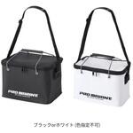 AEG210 EVA角手提げ フタ・ベルト付 #ブラックorホワイト (色指定不可) PROMARINE(プロマリン)