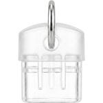 iPhone/スマートフォン対応 「Myclat」丸カン付きコネクタカバー Type-Cタイプ(2個入り) クリア LEPLUS NEXT
