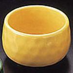 黄釉三ツ足珍味入 用美(ヤマコー)