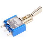 5632A9 APEM トグルスイッチ， SPDT， パネルマウント， On-(On)， 5632A9 APEM