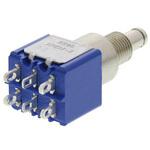 8646A APEM 押しボタンスイッチ， ラッチ， パネルマウント， DPDT， 8646A APEM