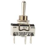 639H/2 APEM トグルスイッチ， SPST， パネルマウント， On-Off-On， 639H/2 APEM