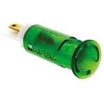 QS101XXG24 APEM パイロットランプ， 24V dc， 緑， 実装ホールサイズ:10mm， QS101XXG24 APEM