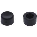 U572 APEM 押しボタンスイッチ用キャップ 黒 APEM