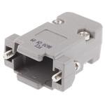 8630CH09UNCLF Amphenol ICC D-Sub バックシェエル 8630CH シリーズ 9 極 E， グレー， 8630CH09UNCLF AMPHENOL
