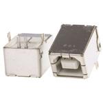 61729-0010BLF Amphenol ICC USBコネクタ B タイプ， メス スルーホール 61729-0010BLF AMPHENOL
