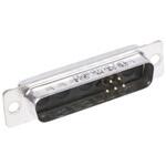 DB9W4PA00LF Amphenol ICC D-subコネクタ， 9極， オス， ケーブルマウント， DB9W4PA00LF AMPHENOL