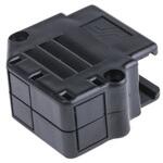 863093C15ALF Amphenol ICC D-Sub バックシェエル 863093C シリーズ 15 極 A， 黒， 863093C15ALF AMPHENOL