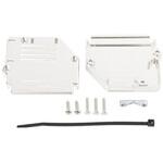 863093C50MLF Amphenol ICC D-Sub バックシェエル 863093C シリーズ 50 極 D， シルバー， 863093C50MLF AMPHENOL