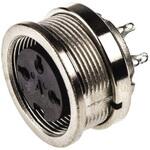 C091-31N003-1002 Amphenol Industrial DINソケット 3極 メス パネルマウント AMPHENOL