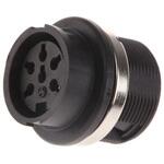 T3427000 Amphenol Industrial 丸型コネクタ， 6極， M16， パネルマウント， T3427000 AMPHENOL